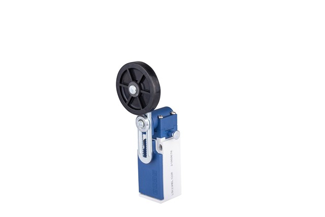 L5 Plastic Body 50 mm Rubber Adjustable Roller Arm With Reset Slow Action 1NO+1NC Limit Switch